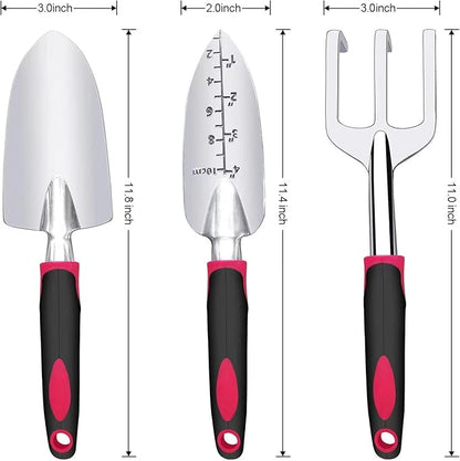 TerraEase™ 3-Piece Garden Tool Set